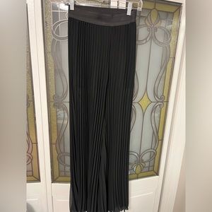 Dress pants , crimped pants , black